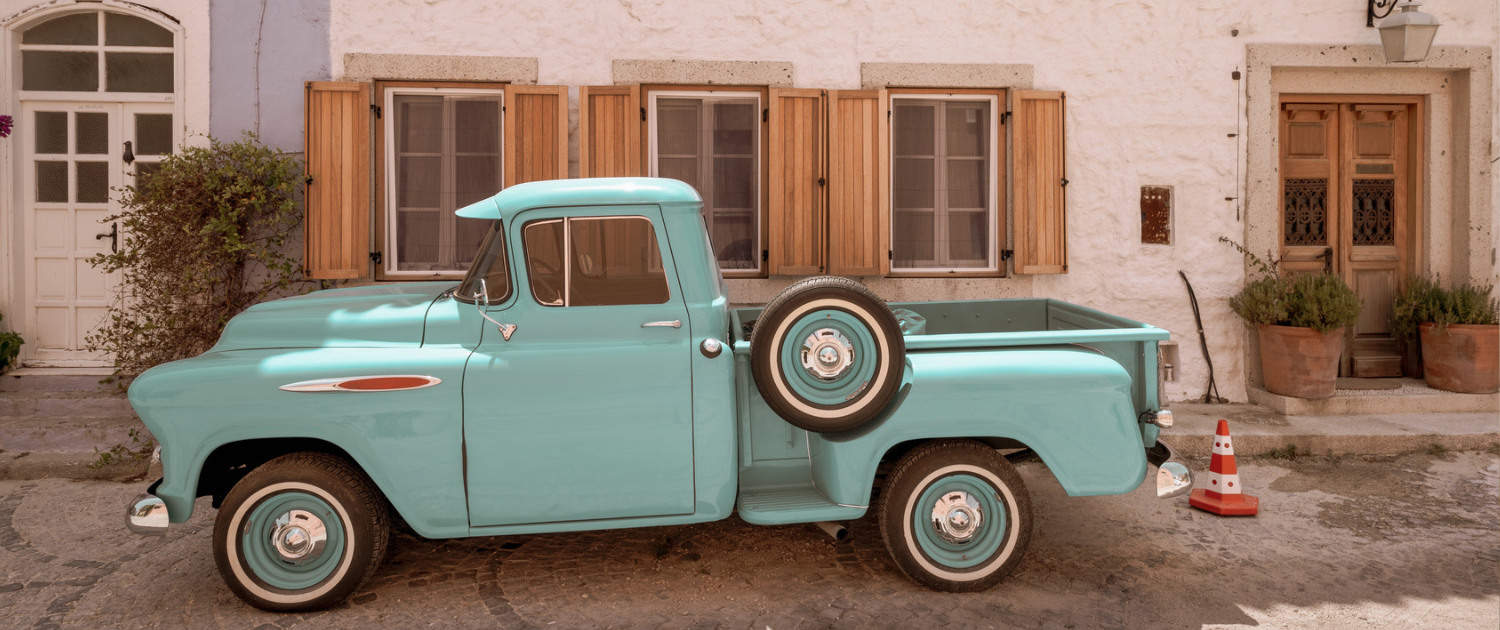 Reinforced shock absorbers for historic pickups